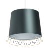 ASPRO 40/30 lámpabúra Polycotton fekete/fehér PVC max. 23W