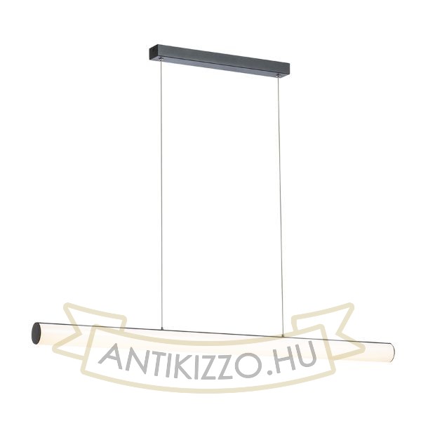 RIVIER LED I függő lámpa  fekete/tej akril 230V LED 24W  3000K