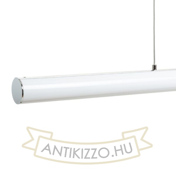 RIVIER LED I függő lámpa króm/tej akril 230V LED 24W 3000K