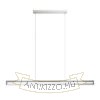 RIVIER LED I függő lámpa króm/tiszta akril 230V LED 24W 3000K
