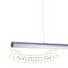 RIVIER LED I függő lámpa króm/tiszta akril 230V LED 24W 3000K
