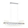 RIVIER LED I függő lámpa króm/tiszta akril 230V LED 24W 3000K