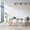 IRIS 9 három áramkörös sínre fekete  230V LED 12W 24°  3000K