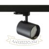 IRIS 7 három áramkörös sínre fekete  230V LED 10W 24°  3000K
