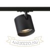 IRIS 9 egy áramkörös sínre fekete  230V LED 12W 24°  3000K