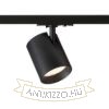 IRIS 7 egy áramkörös sínre fekete  230V LED 10W 24°  3000K