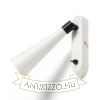 ALEXIS fali lámpa fehér/fekete  230V LED GU10 5W