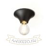 BOY mennyezeti lámpa fekete műanyag 230V LED E27 11W IP44