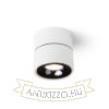 ALBANO felületre szerelhető fehér fekete króm 230V LED 5W  3000K