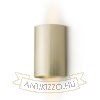 CAPRI R fali lámpa  szálcsiszolt sárgaréz 230V LED GU10 2x9W