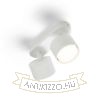 PIXEL II felületre szerelhető fehér  230V LED GX53 2x7W