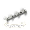 DOMINO IV fali lámpa króm/opál üveg 230V LED G9 4x6W IP44