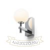 PEGGY fali lámpa króm/opál üveg 230V LED G9 6W IP44