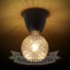 REACH mennyezeti lámpa fekete 230V LED E27 11W