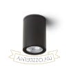 KORNELIA 5 mennyezeti lámpa fekete 230V LED 3W IP65 3000K