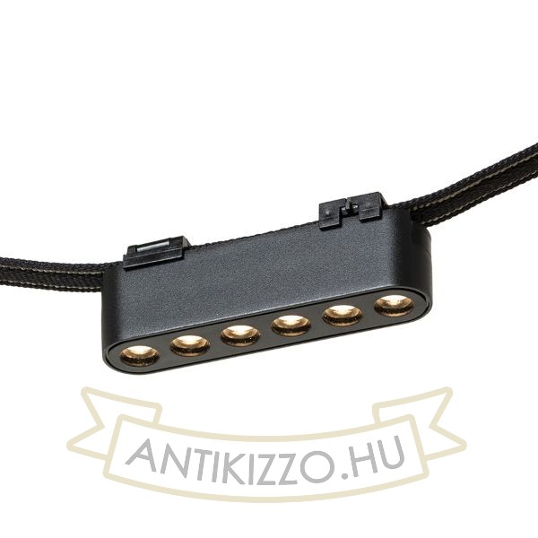 OXANA 11 a WEGA/WAWE rendszerekhez fekete  24= LED 6W 24°  3000K 4000K 6500K