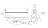 OXONIA 22 dönthető a WEGA/WAWE rendszerekhez fekete  24= LED 12W 110°  3000K 4000K 6500K