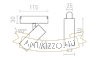 LOKI 11 a WEGA/WAWE rendszerekhez fekete  24= LED 12W 24°  3000K 4000K 6500K