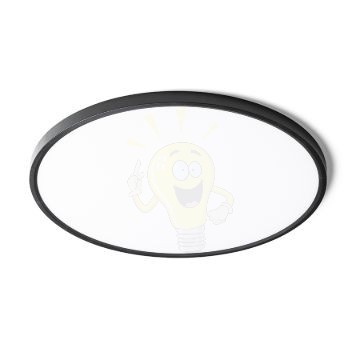 LANA 60 felületre szerelhető fekete műanyag 230V LED 50W  3000K 4000K 6000K