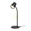 VERINA asztali lámpa fekete  230V LED 4.5W 100°  3000K