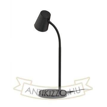 VERINA asztali lámpa fekete  230V LED 4.5W 100°  3000K