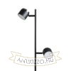 NOVA II állólámpa fekete króm/tej akril 230V LED 2x3.5W 3000K