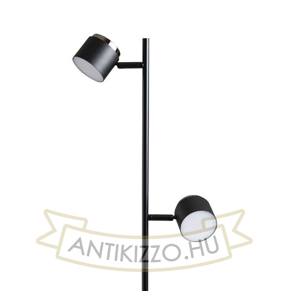 NOVA II állólámpa fekete króm/tej akril 230V LED 2x3.5W 3000K