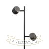 NOVA II állólámpa fekete króm/tej akril 230V LED 2x3.5W 3000K