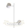 NOVA II állólámpa fehér króm/tej akril 230V LED 2x3.5W 3000K