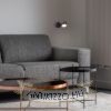 NOVA I fali lámpa fekete króm/tej akril 230V LED 4.2W 3000K