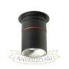 AUGUSTA süllyesztett lámpa fekete króm 230V LED 12W 36°  3000K