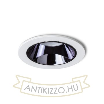 ANSEL süllyesztett lámpa fehér fekete króm 230V LED 12W 60°  3000K