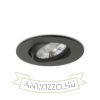 NEFRIT DIMM süllyesztett lámpa fekete 230V LED 6W 36° 3000K