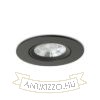 NEFRIT DIMM süllyesztett lámpa fekete 230V LED 6W 36° 3000K