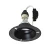 IPSO R IP65 süllyesztett lámpa fekete 230V LED GU10 9W IP65