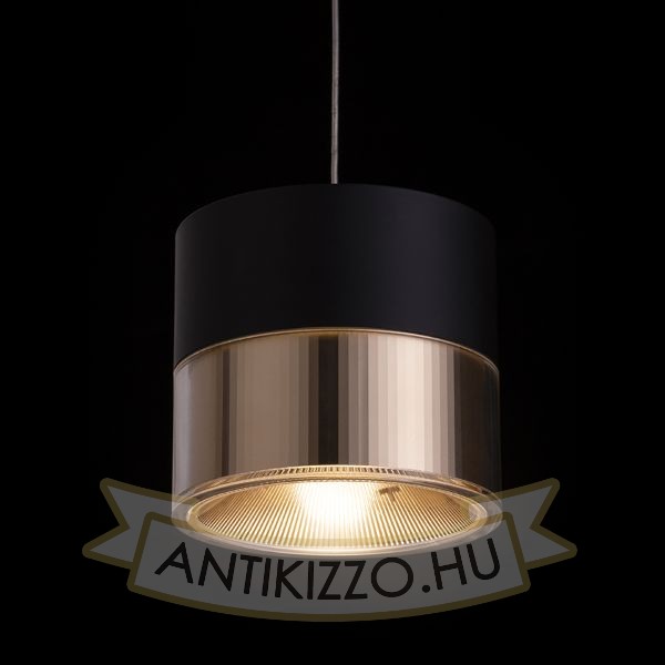 JUNIPER függő behúzható fekete/aranysárga  230V LED 15W 30°  3000K