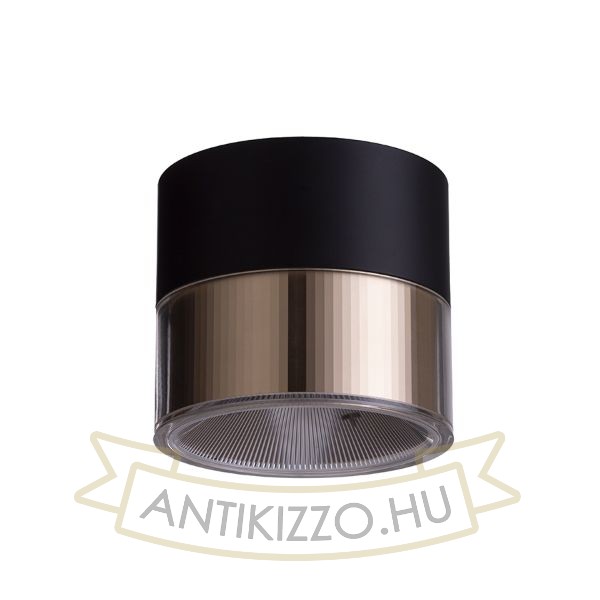 JUNIPER mennyezeti lámpa fekete/aranysárga  230V LED 15W 30°  3000K