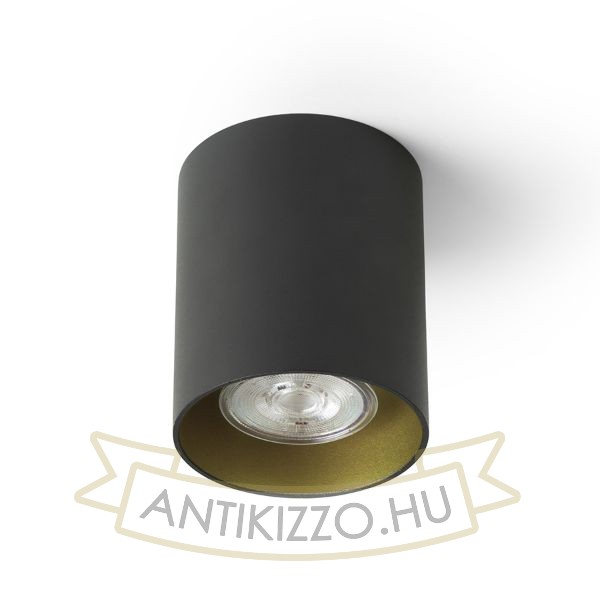 MANTOVA I mennyezeti lámpa fekete/gyöngyházarany  230V LED GU10 7W