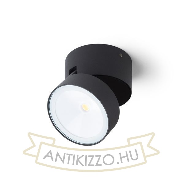 FLAVIO R felületre szerelhető fekete 230V LED 6W 110° IP54 3000K