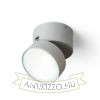FLAVIO R felületre szerelhető világosszürke 230V LED 6W 110° IP54 3000K