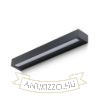 ASTER 50 fali lámpa fekete tej akril 230V LED 2x10W IP65 3000K