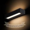 ASTER 25 fali lámpa fekete tej akril 230V LED 2x6W IP65 3000K