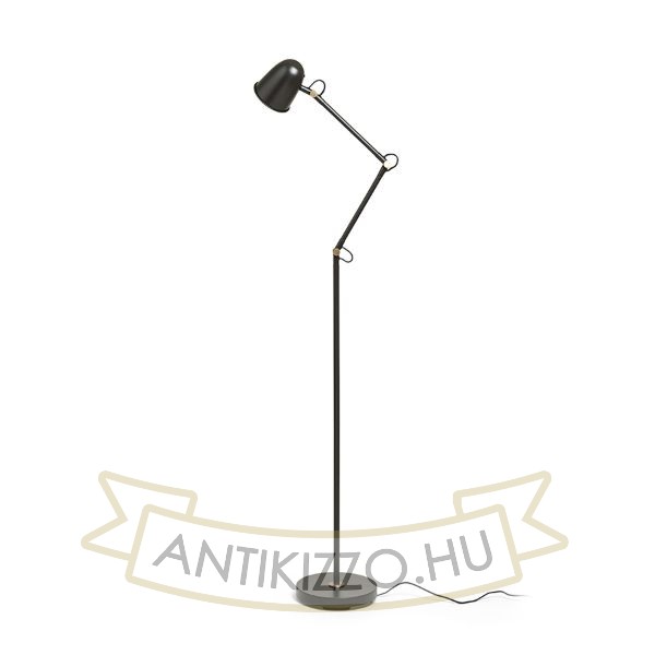 DANNY állólámpa fekete sárgaréz 230V LED E14 5W