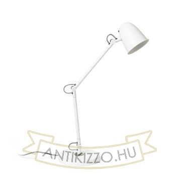 DANNY asztali lámpa fehér matt nikkel 230V LED E14 5W