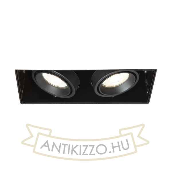 ELECTRA II GU10 frameless fekete 230V LED GU10 8W