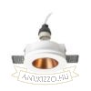 DAYTONA rögzített lámpa gipsz/szálcsiszolt réz 230V LED GU10 8W