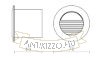 MARCO 70 süllyesztett lámpa ezüstszürke 230V LED 3W IP65 3000K