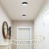 LARISA OUT 22 felületre szerelhető fekete  230V LED 20W IP65  3000K 4000K 5700K