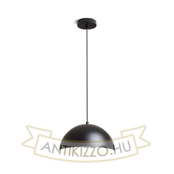 GLADYS 30 függő lámpa fekete/fehér  230V LED E27 15W
