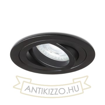 PASADENA GU10 R  süllyesztett lámpa fekete  230V LED GU10 7W